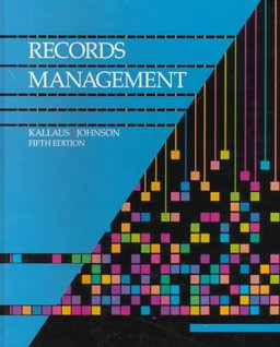 Records Management 5th 9780538703352 Front Cover