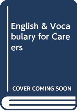 English and Vocabulary for Careers