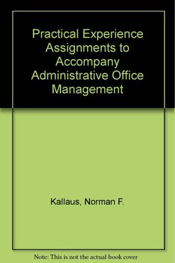 Administrative Office Management 11th 9780538711289 Front Cover