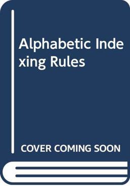 Alphabetic Index Rules 3. 5 Dk Alphabetic Index Rules 3. 5 Dk