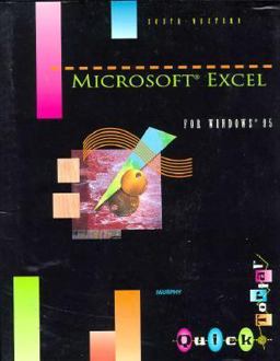 Microsoft Excel for Windows 95