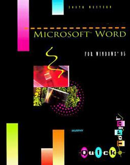 Microsoft Word for Windows 95 Quicktorial