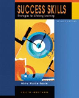 Success Skills Strategies for Study and Lifelong Learning 2nd 9780538723770 Front Cover