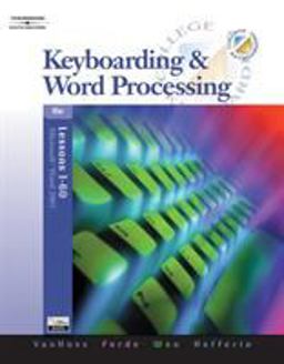 Keyboarding and Word Processing, Lessons 1-60 (with Data CD-ROM)