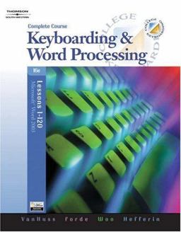 College Keyboarding Complete Lessons 1-120