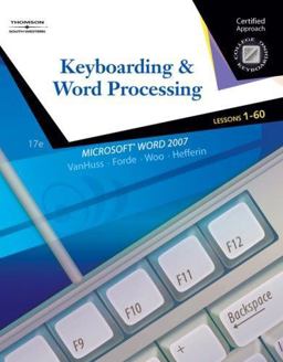 Keyboarding and Word Processing 17th 9780538730242 Front Cover