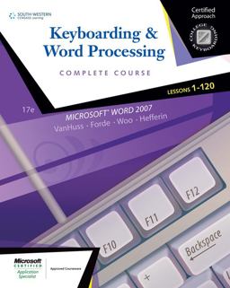 Keyboarding and Word Processing