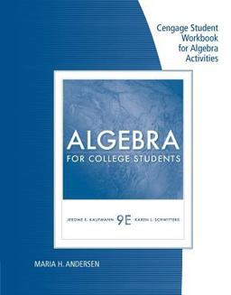 Algebra for College Students
