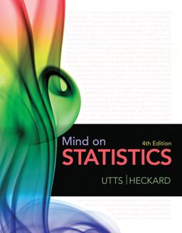 Mind on Statistics 4th 9780538733489 Front Cover