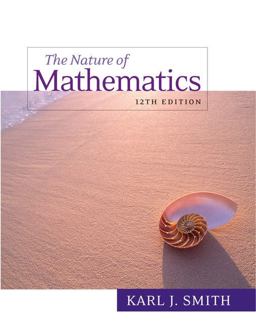 Nature of Mathematics 12th 9780538737586 Front Cover