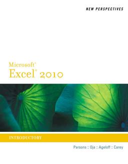 Microsoft® Excel® 2010, Introductory