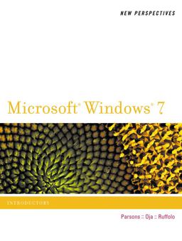 New Perspectives on Microsoft Windows 7, Introductory