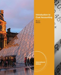 Cornerstones of Cost Accounting