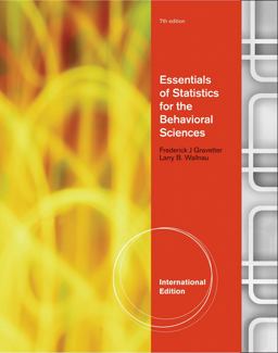 Essentials of Statistics for the Behavioral Sciences Essentials of Statistics for the Behavioral Sciences