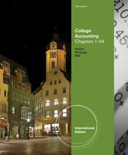 College Accounting, Chapters 1-24