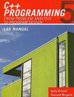Lab Manual for Malik's C++ Programming