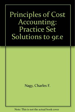 Principles of Cost Accounting