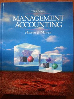 Management Accounting 3rd 9780538829588 Front Cover