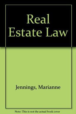 Real Estate Law 4th 9780538846042 Front Cover