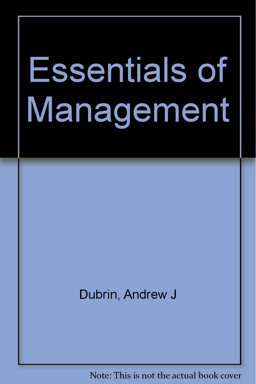 Essentials of Management