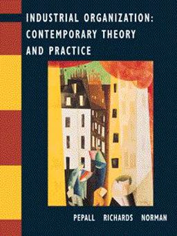 Industrial Organization Contemporary Theory and Practice 1st 1998 9780538859486 Front Cover