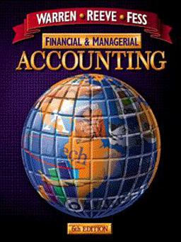 Financial and Managerial Accounting 6th 9780538873543 Front Cover