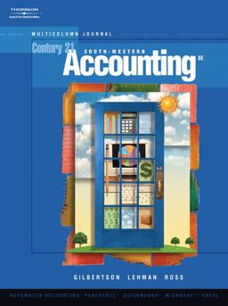 Century 21 Accounting Multicolumn Journal (with CD-ROM) 8th 9780538972758 Front Cover
