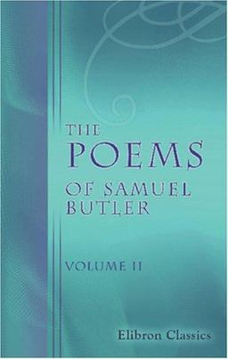 The Poems of Samuel Butler