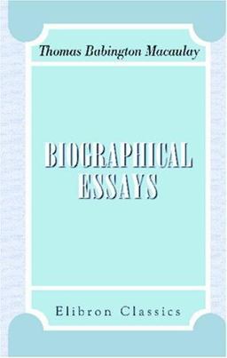 Biographical Essays
