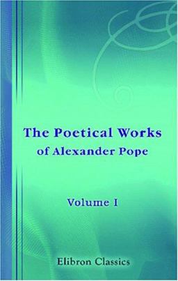 The Poetical Works of Alexander Pope