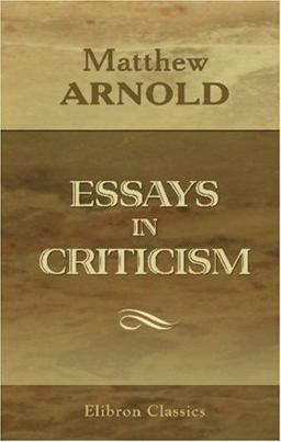 Essays in Criticism