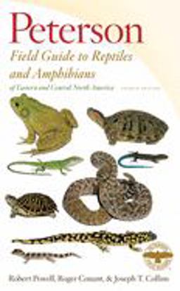 Peterson Field Guide to Reptiles and Amphibians Eastern and Central North America 4th 9780544129979 Front Cover
