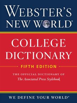 College Dictionary 5th 9780544166066 Front Cover