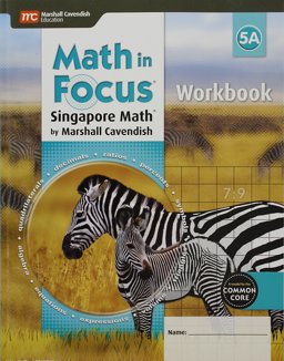 Math in Focus: Singapore Math Student Workbook, Book a Grade 5  9780544193888 Front Cover