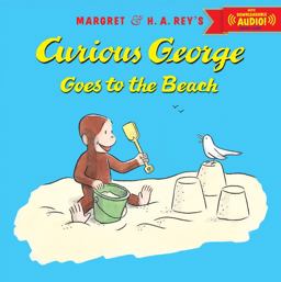 Curious George Goes to the Beach  9780544250017 Front Cover