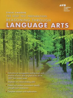 Steck-vaughn Pre-ged: Reasoning Through Language Arts Reading  9780544253483 Front Cover