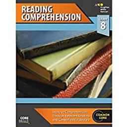 Core Skills Reading Comprehension Workbook Grade 8:  9780544267725 Front Cover