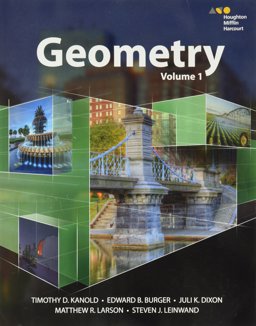 HMH Geometry Interactive Student Edition Volume 1 2015 2014 9780544385795 Front Cover
