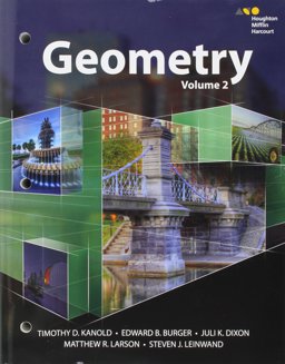 HMH Geometry Interactive Student Edition Volume 2 2015 2014 9780544385801 Front Cover