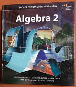 HMH Algebra 2 HMH Algebra 2