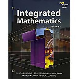Hmh Integrated Math 1: 1st 2014 9780544389762 Front Cover