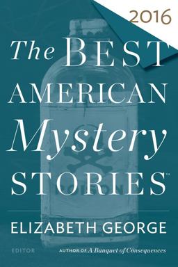 Best American Mystery Stories 2016  9780544527188 Front Cover
