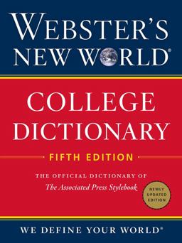 Webster's New World College Dictionary, Fifth Edition  9780544598225 Front Cover