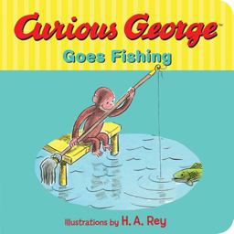 Curious George Goes Fishing  9780544610972 Front Cover