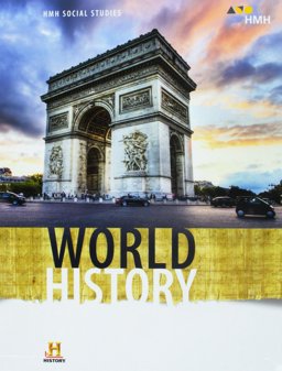 HMH Social Studies World History Student Edition 2018  9780544668225 Front Cover