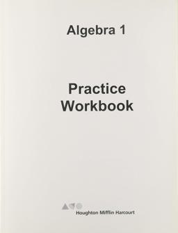HMH Algebra 1