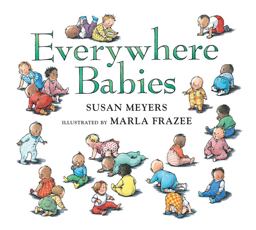 Everywhere Babies Padded Board Book  9780544791206 Front Cover