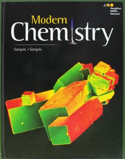 HMH Modern Chemistry Student Edition 2017 2016 9780544817845 Front Cover