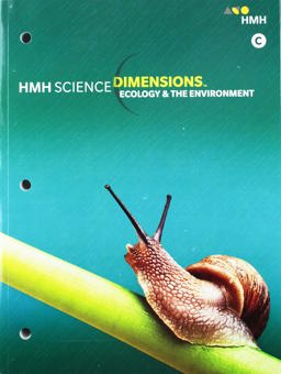 Science Dimensions Student Edition Module C Grades 6-8 Ecology and the Environment 2018 2017 9780544860964 Front Cover
