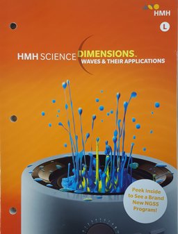 HMH Science Dimensions: Student Edition Module L Grades 6-8 Module L: Waves and Their Applications 2018 1st 9780544861053 Front Cover